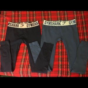 NWOT Gymshark Navy and Teal (?) Fit Leggings